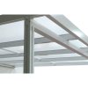 Hliníková pergola Terrassendach Premium 3,09 x 3,06 m - číry polykarbonát/biela