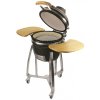 Gril Strend Pro Kamado Egg 16", priemer 33,50 cm, gril výška 73 cm, čierny, 40x57x97,50 cm