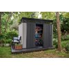 Domček Keter ARTISAN 9x7, antracit/sivá, 277x218x226 cm, UV, DUOTECH™