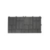 35128 16 gumova dlazdica stone mosaic 30 x 30 cm antracit