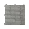 3508373 18 gumova dlazdice stone mosaic 30 x 30 cm seda