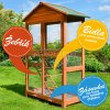 3514740 4 voliera pro ptaky velikost xl masivni drevo 122 x 60 x 177 cm