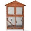 3514740 voliera pro ptaky velikost xl masivni drevo 122 x 60 x 177 cm