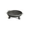 Grilovací rošt LEGI k ohnisku 80 cm a trojnožku, okrúhly, nerez