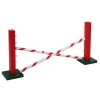 41037 2 agility stredna prekazka pre kraliky a ine hlodavce kerbl 82859 upright jump 30x62cm