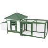 dreveny kurnik dubai maxi green 1960x760x970 mm