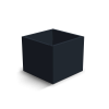 290 cg1087 zahradni kvetinac cube antracit