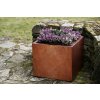 Zahradní květináč Corgarden CUBE 1001 60 x 60 x 50 cm Corten