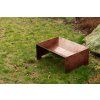 Zahradní ohniště Corgarden STRATO 1018 50 x 70 x 30 cm Corten