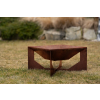 Zahradní ohniště Corgarden VENTO 1014 50 x 50 x 30 cm Corten