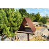 198 2 corgarden ptaci krmitka stojan 1042 120 cm corten
