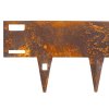 oceľový obrubník ecco core corten 5