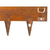 oceľový obrubník ecco core corten 3