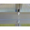 Polykarbonátový skleník VITAVIA TARGET 2500, PC 4 mm, strieborný